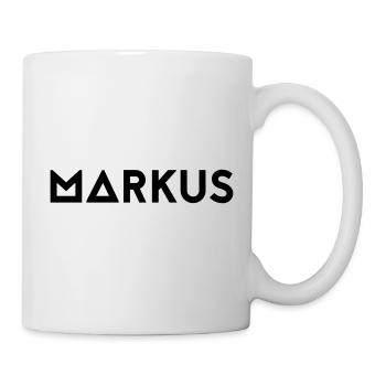 Prénom Markus - Mug blanc - blanc - Droite