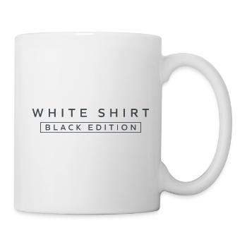 Chemise Blanche Édition Noire - Mug blanc - blanc - Droite