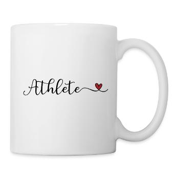 Athlete Heart Design - Mug - white - Right