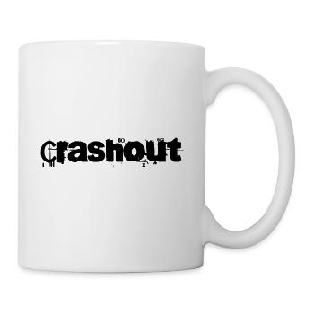 Crashout Streetwear (60sekuntia / black) - Tasse - Weiß - Rechts