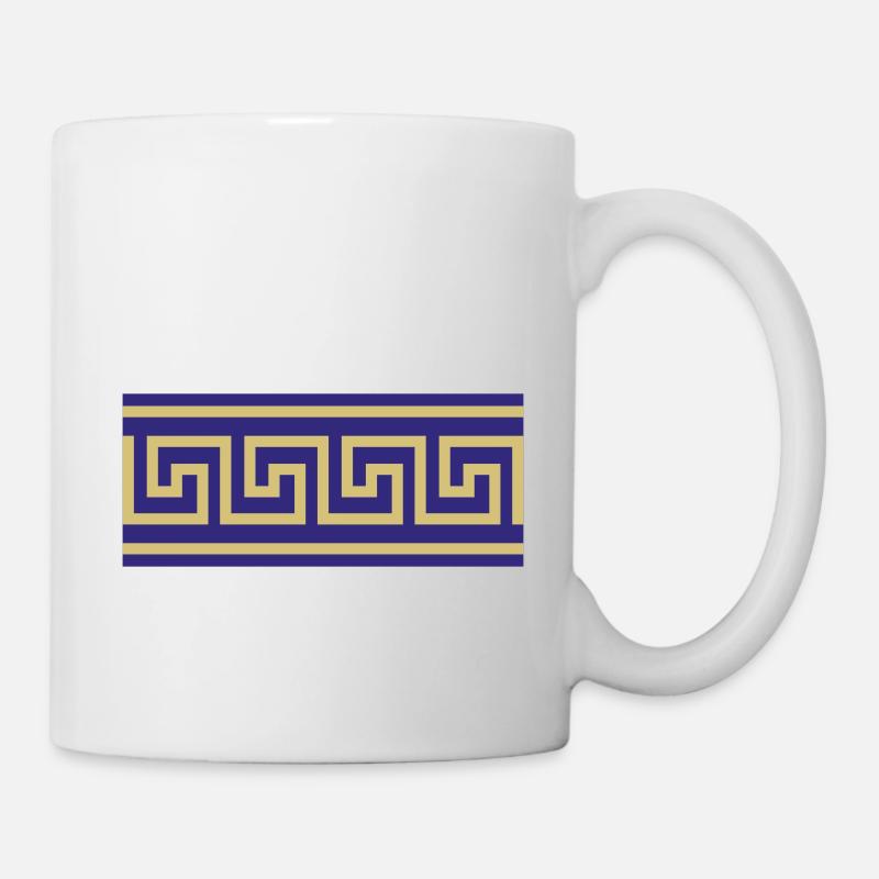 Clef Grèque - Mug blanc - blanc