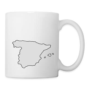 spain,spanien,espania - Tasse - Weiß - Rechts