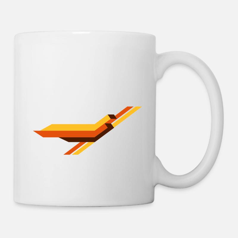 stripe - Tasse - Weiß