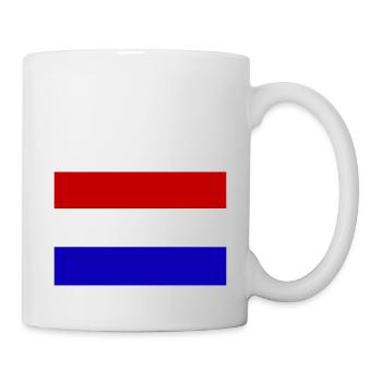 Netherlands flag - Mug - white - Right