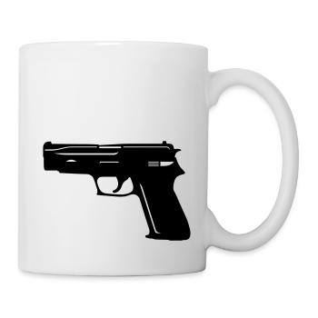Gun - Mug - white - Right