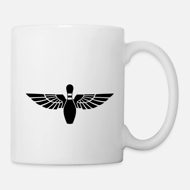 pin_on_wings_1 - Tasse - Weiß
