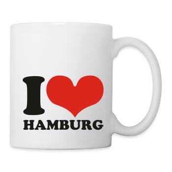 Hambourg - Mug blanc - blanc - Droite