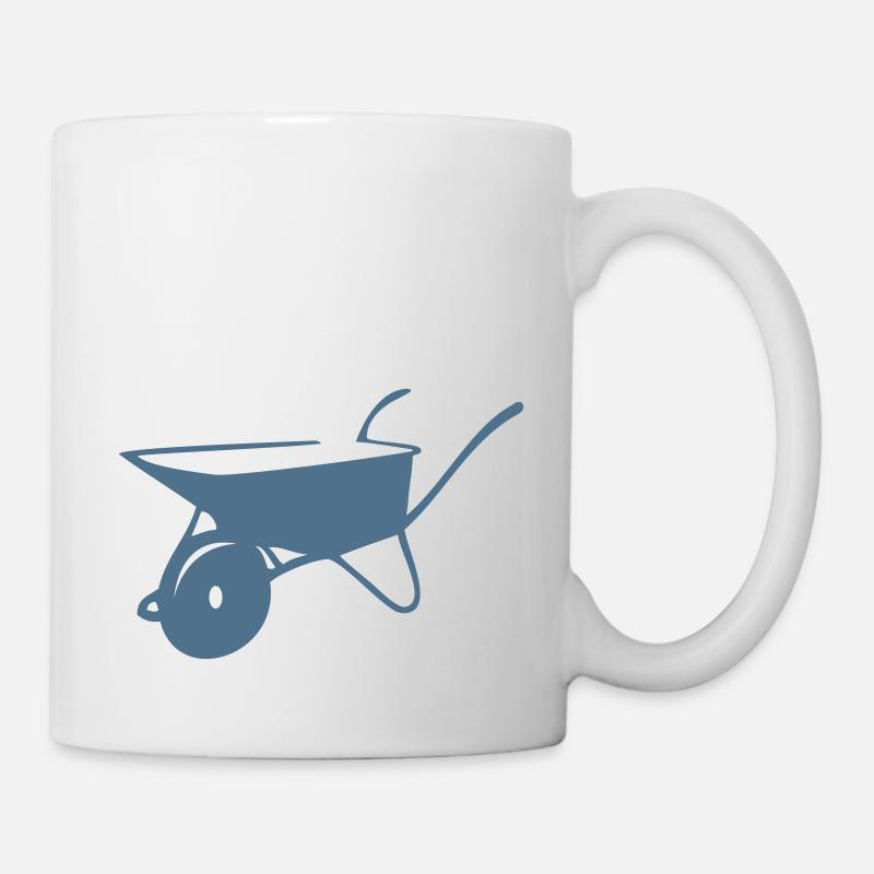 panier - Mug blanc - blanc