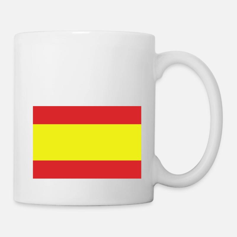 Spain - Flag - Mug - white