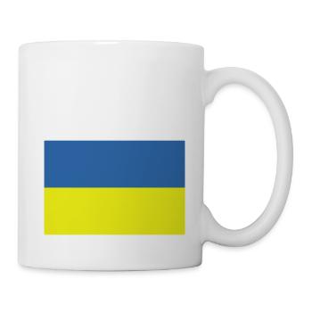 Ukraine - Flag - Mug - white - Right