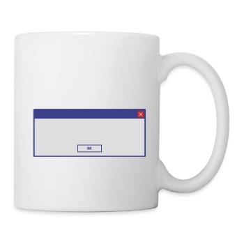 window_3colorok - Tasse - Weiß - Rechts