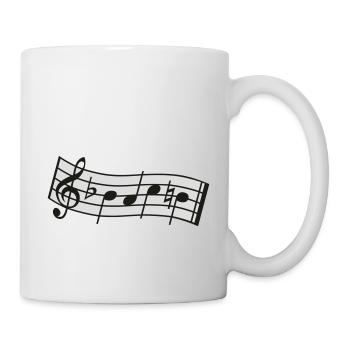 bach - Tasse - Weiß - Rechts