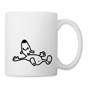 Schnupper entspannt - Tasse - Weiß - Rechts