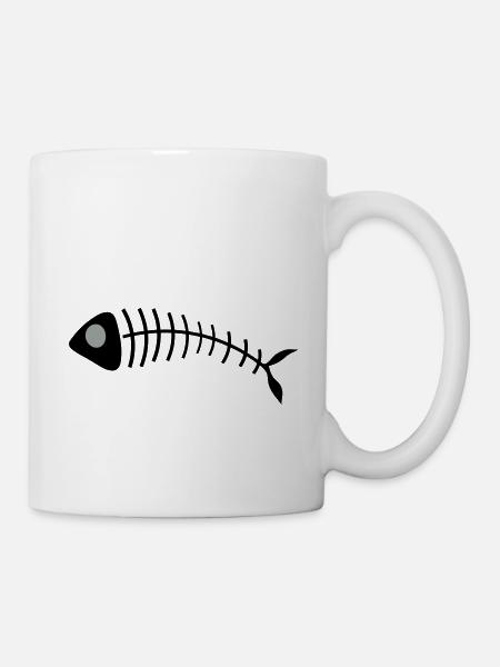 Sternzeichen Fisch - Tasse - Weiß