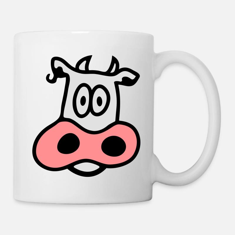 Kuh 3 - Tasse - Weiß