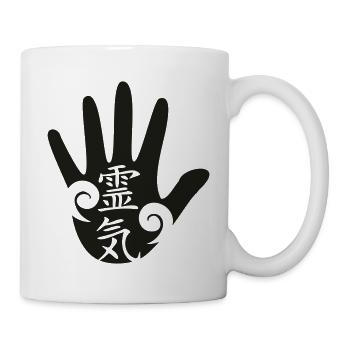 REIKI Energie - Tasse - Weiß - Rechts