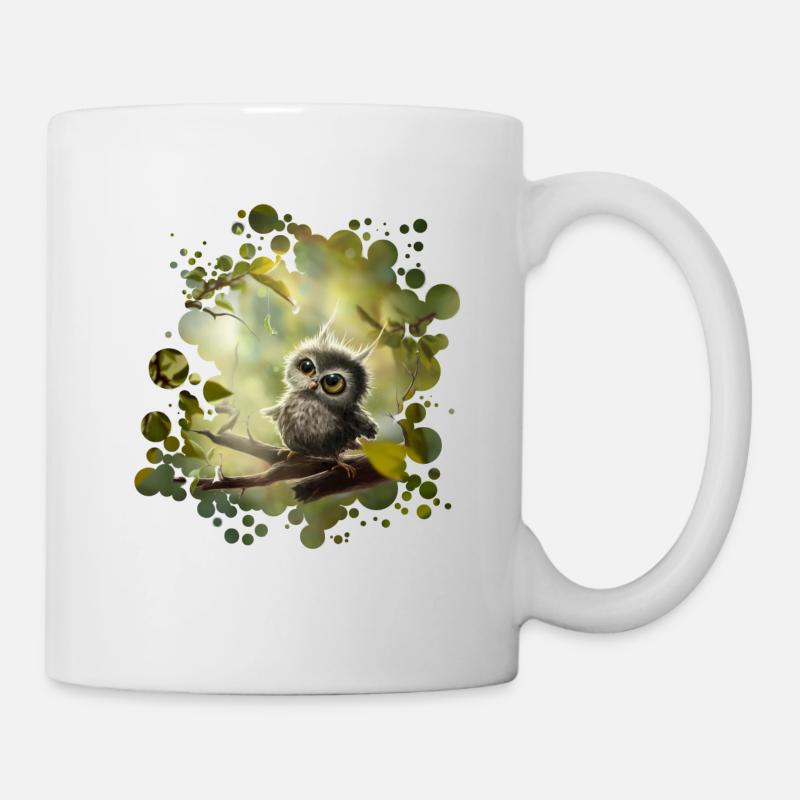 Petite Chouette - Mug blanc - blanc