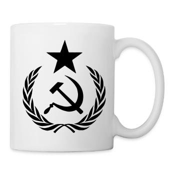 urss hemblem - Tasse - Weiß - Rechts