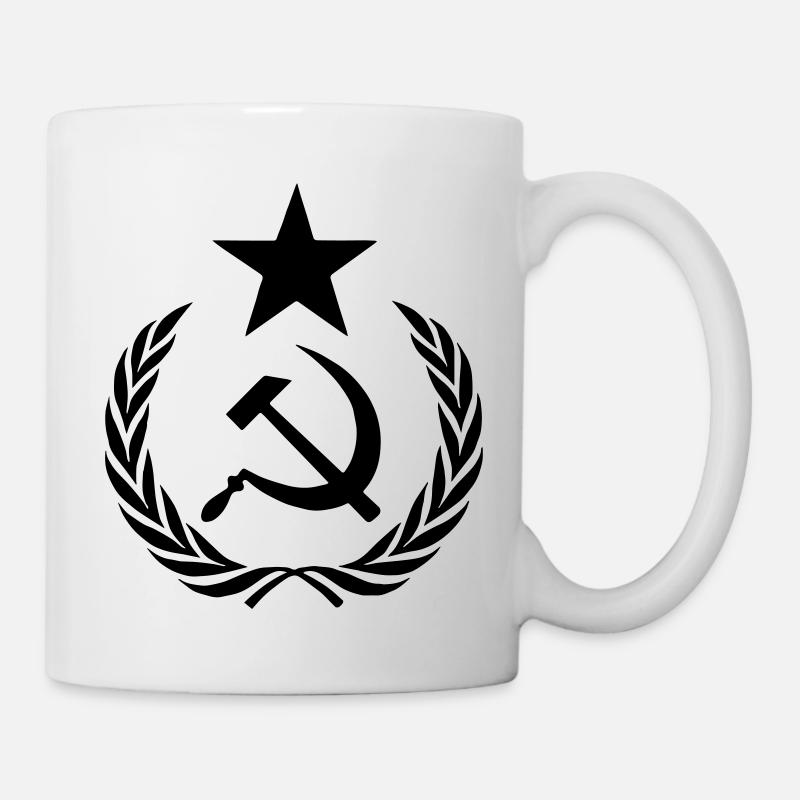 urss hemblem - Mug blanc - blanc