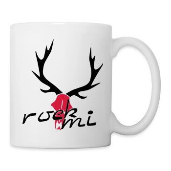 rock mi - Mug - white - Right