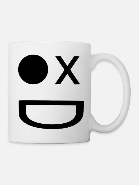 MSS_-_Retro_logo - Tasse - Weiß