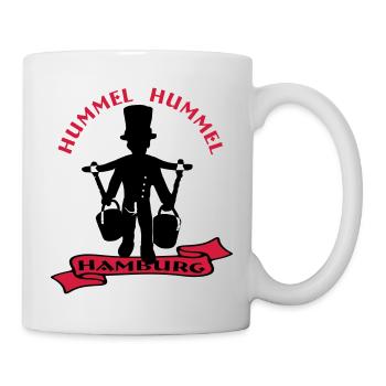 Hamburg_Hummel_Hummel - Tasse - Weiß - Rechts