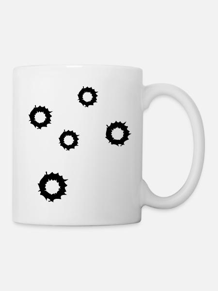 Bullets - Tasse - Weiß
