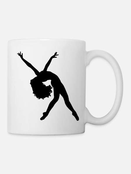 danseuse - Mug blanc - blanc