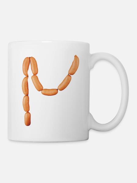 Die Würstchen der Wiener - Tasse - Weiß