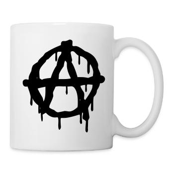 Anarchie - Tasse - Weiß - Rechts