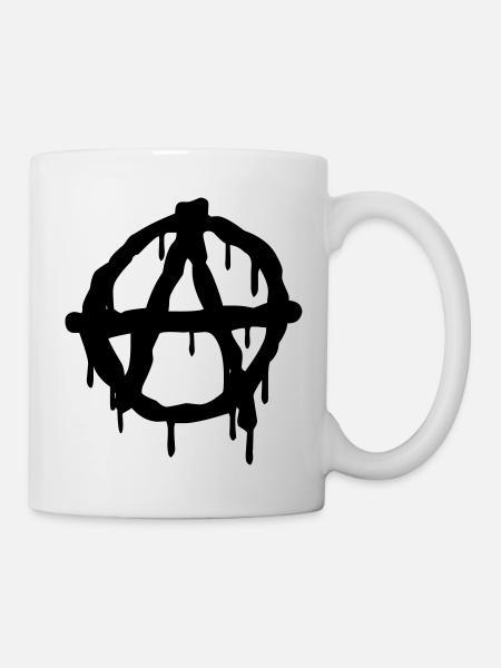 Anarchie - Tasse - Weiß