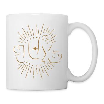 JUX / Jux & Tollerei Duo - Tasse - Weiß - Rechts