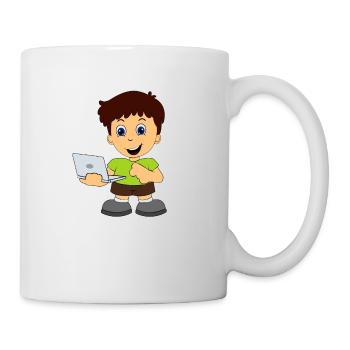 Computer Nerd Internet - Mug - white - Right