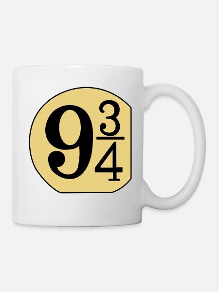 Shield 9 3/4 - Mug - white