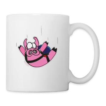Poupes « chute libre » - Mug blanc - blanc - Droite