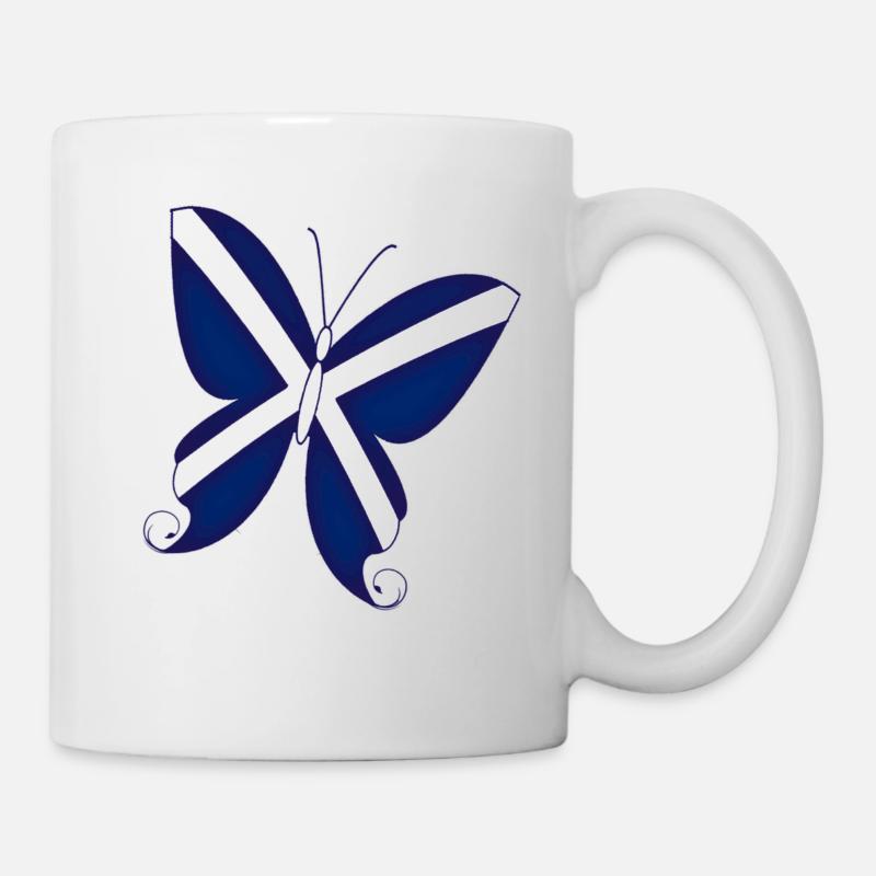 Scottish Butterfly - Mug - white