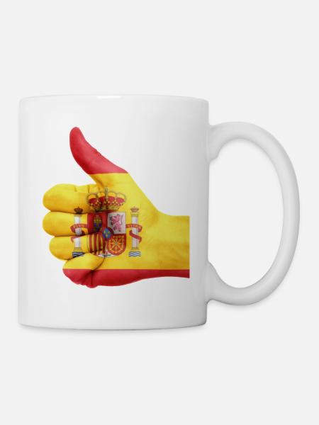 ESPAGNE ESPAGNE ESPAGNE CHAMPIONNAT DU MONDE DE FOOTBALL - Mug blanc - blanc
