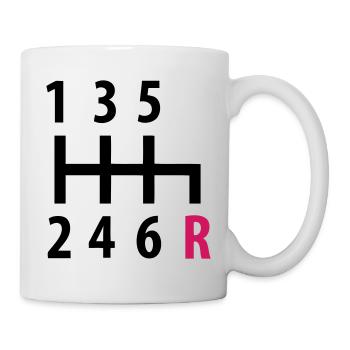 standard téléphonique - Mug blanc - blanc - Droite