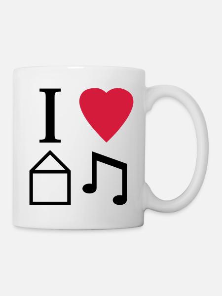 J'aime la musique de Chambre - Mug blanc - blanc