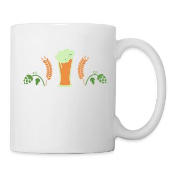 Bierbrauer aus Leidenschaft - Tasse - Weiß - Rechts