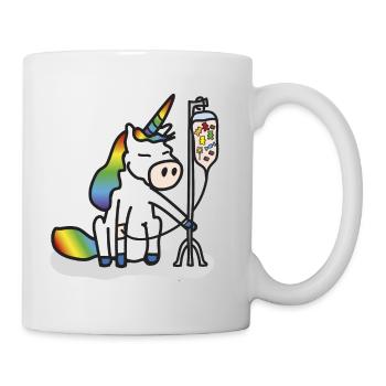 Unicorn Reloaded - Mug blanc - blanc - Droite