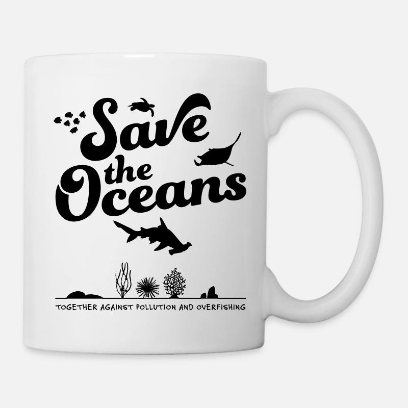 Save the Oceans - Mug - white