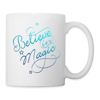 Believe in Magic blue - Mug - white - Right