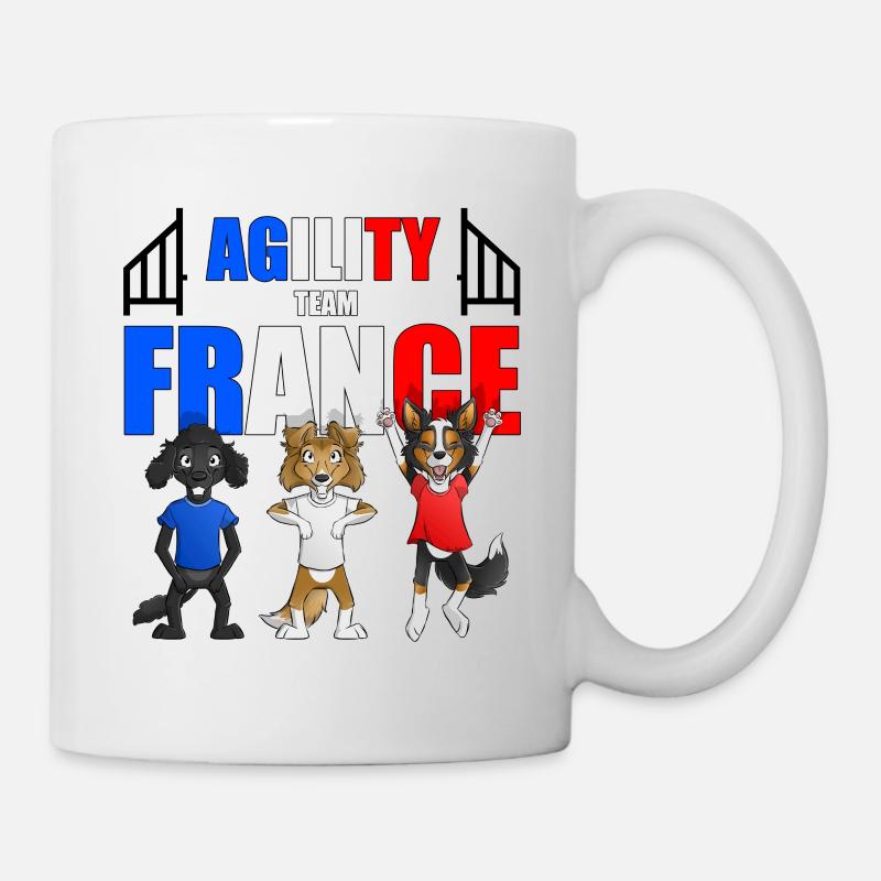 Agility France - Mug blanc - blanc