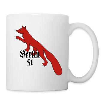 b51_reinickendorf_dark - Tasse - Weiß - Rechts