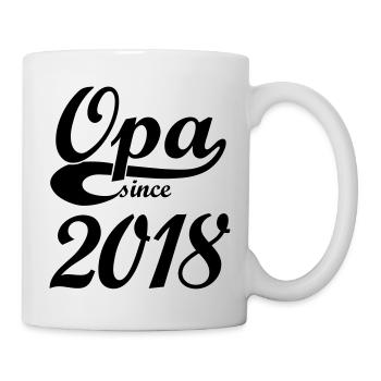Opa since 2018 - Tasse - Weiß - Rechts
