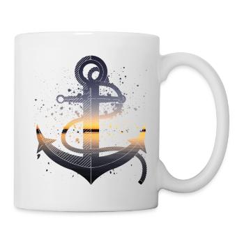 Anker - Tasse - Weiß - Rechts