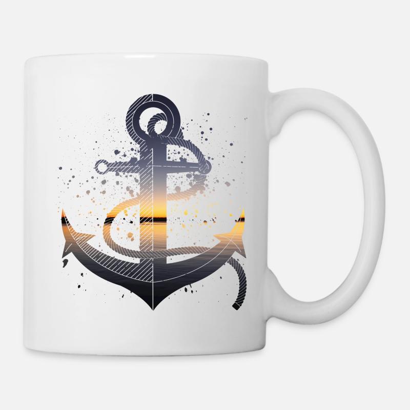 Anker - Tasse - Weiß