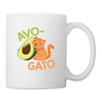 Chats: AVO Gato - Mug blanc - blanc - Droite