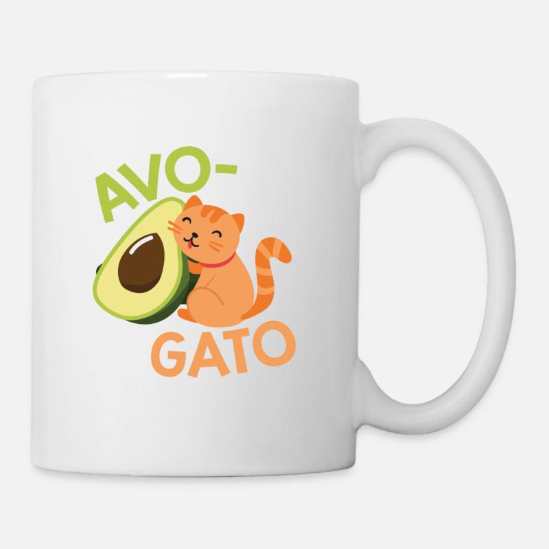 Chats: AVO Gato - Mug blanc - blanc